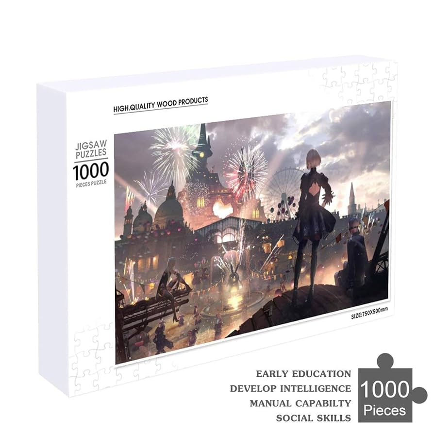 ニーアオートマタ　1000ピース　ジグゾーパズル Amazon | NieR：Automata ジグソーパズル D 1000ピース